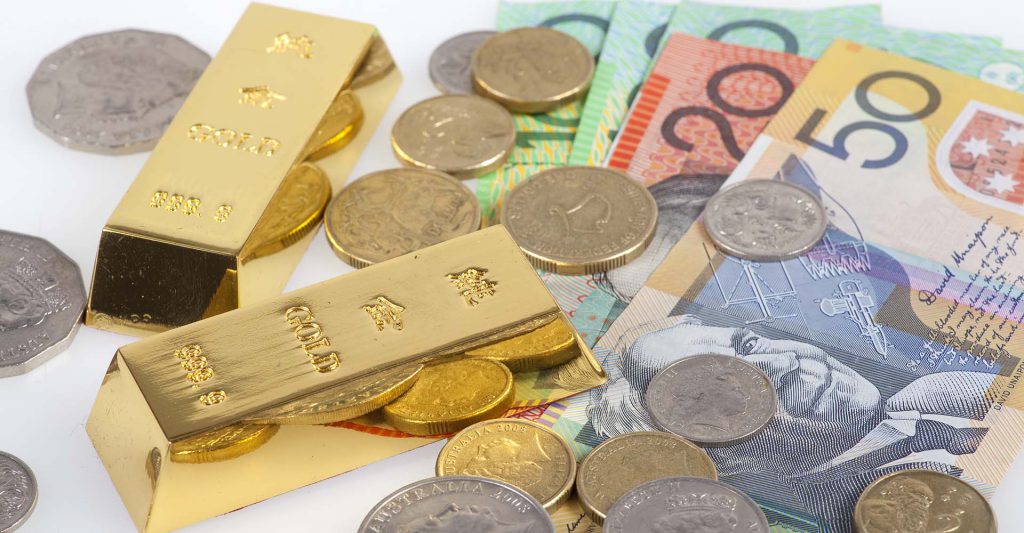 gold  currency storage