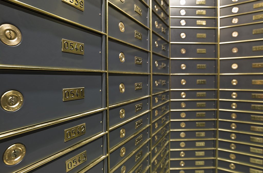 Comparison of Bank Vault and Private Safe Deposit Boxes