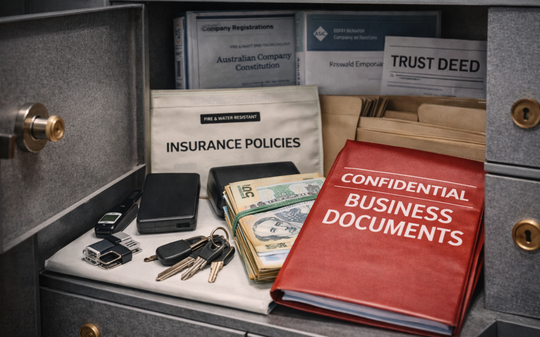 Why Every Business Owner Should Use a Safe Deposit Box: Protecting Documents, Assets & Your Financial Future.
